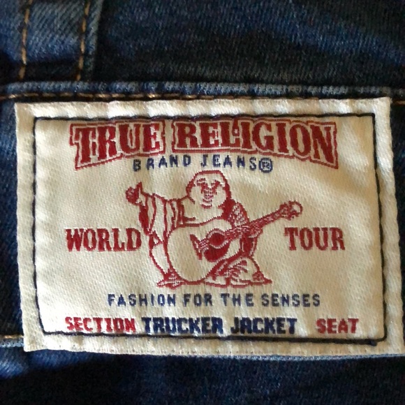 True Religion Trucker Denim Jean Jacket - Picture 8 of 8